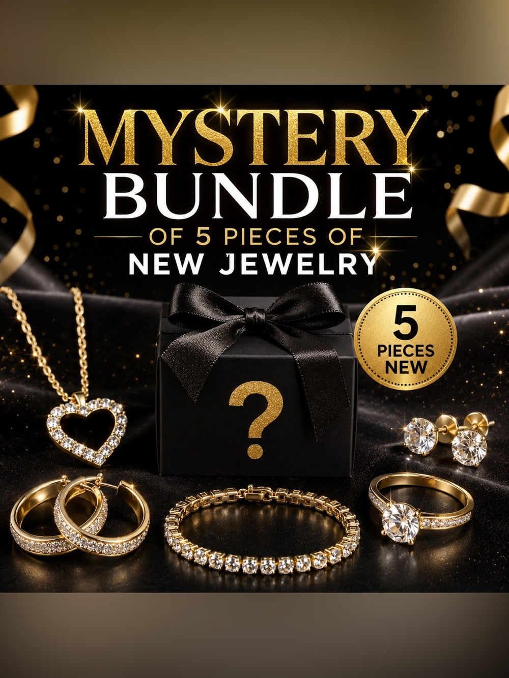5pc Mystery Jewelry Grab-New